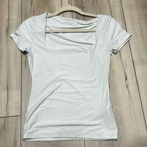 White square neck *NEVER WORN